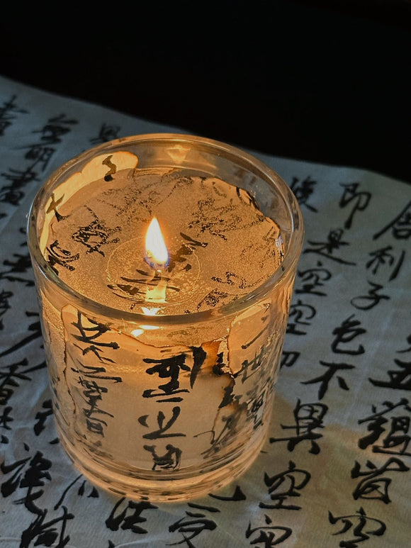 Calligraphy Handmade Aromatherapy Cup Candle Workshop